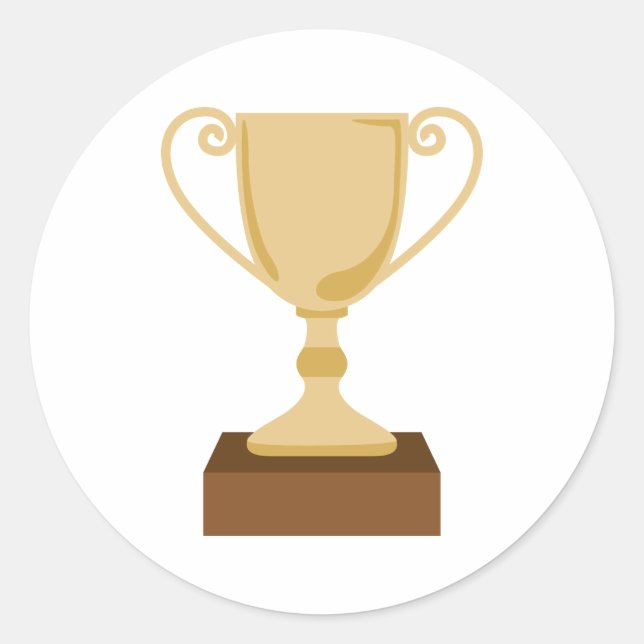 Sticker Rond Trophée (Devant)