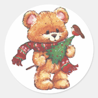 Sticker Rond Trouvé Mon Arbre Parfait