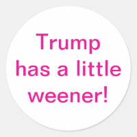 Trump a un petit pénis Hankamer Artjunkhaus
