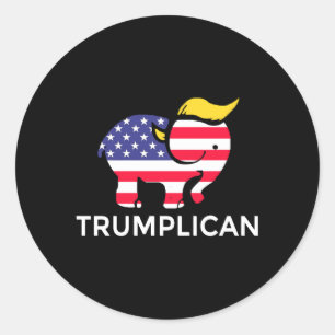 Sticker Rond Trumplican