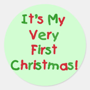 Sticker Rond Tshirts et cadeaux de Noël