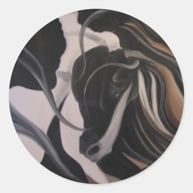 Sticker Rond Tsigane I (Devant)