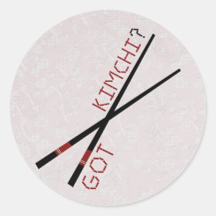 Sticker Rond Tu as Kimchi ?