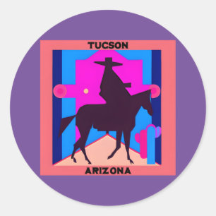 Sticker Rond Tucson, Arizona