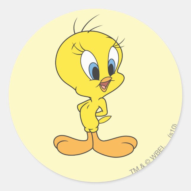 Sticker Rond TWEETY™ Haha (Devant)
