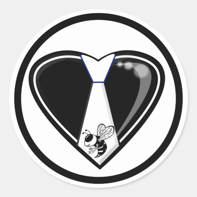 STICKER ROND TYBEE LOVE (Devant)