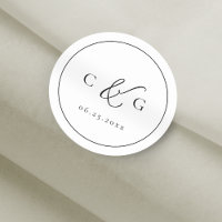 Typographie simple et élégante Mariage moderne