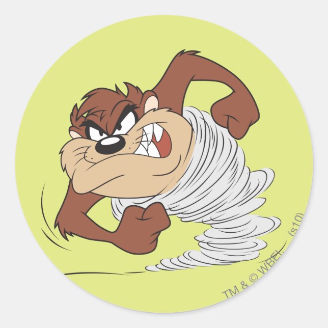 Sticker Rond TZ™ filant rapidement (Devant)