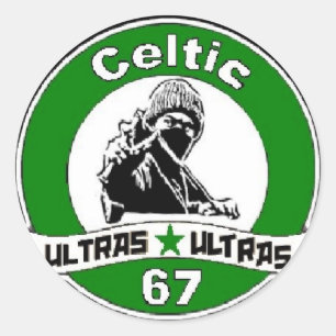 STICKER ROND ULTRAS CELTIQUES.