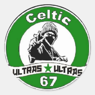 STICKER ROND ULTRAS CELTIQUES.
