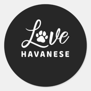 STICKER ROND UN CADEAU D'AMOUR HAVANAIS POUR LES PROPRIÉTAIRES