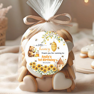 Sticker Rond Un Petit Miel Chaque Année Anniversaire