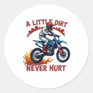 Sticker Rond Un Peu De Chemin Ne Fait Jamais Mal