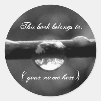 Sticker Rond Une seule goutte