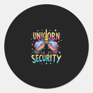 Sticker Rond Unicorn Security Tank Top_6