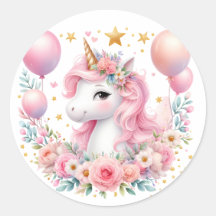 Unicorne rose