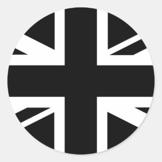 Sticker Rond Union Jack