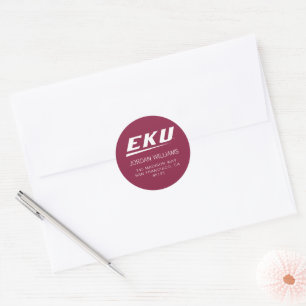 Sticker Rond Université du Kentucky oriental   EKU