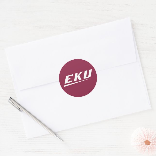 Sticker Rond Université du Kentucky oriental | EKU (Enveloppe)