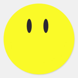 Sticker Rond unsmiley
