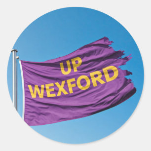 Sticker Rond "Up Wexford" G.A.A.