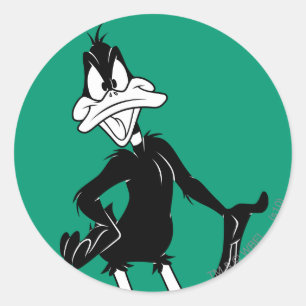 Sticker Rond Upset DAFFY DUCK™