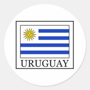 Sticker Rond Uruguay