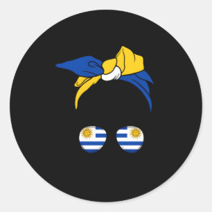 Sticker Rond Uruguay Drapeau uruguayen du patrimoine uruguayen