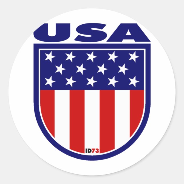 STICKER ROND USA (Devant)