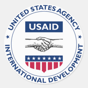 STICKER ROND USAID