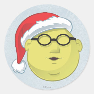 Sticker Rond Vacances Dr Bunsen Honeydew Face