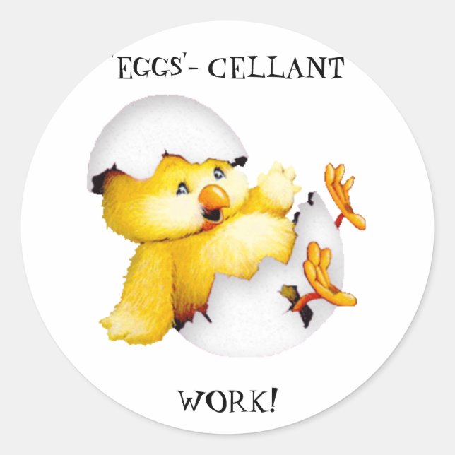 Sticker Rond Vacances Maître (Devant)