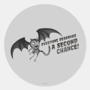 Sticker Rond Vampire Chat : Tout le monde mérite une seconde ch