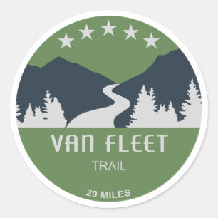 Sticker Rond Van Fleet Trail Floride