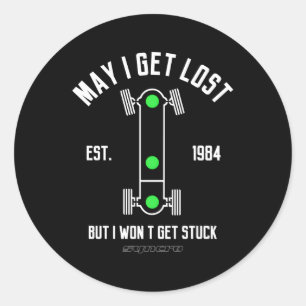 Sticker Rond Vanagon Syncro Gear Knob 4X4 Off-Road Bus T3 Offro