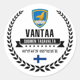 Sticker Rond Vantaa