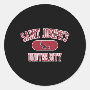 Sticker Rond Varsity Des Hawks De St Joseph