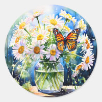 Vase de marguerites joli floral