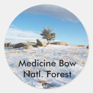 Sticker Rond Vaudewoo - WY, Etats-Unis