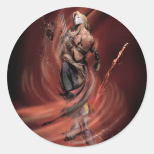 Sticker Rond Vega Standing