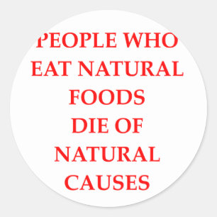 Sticker Rond végétalien