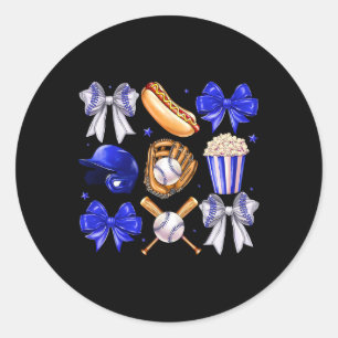 Sticker Rond Vendre Coquette Bow Vendre Mama Vendre Maman Mères