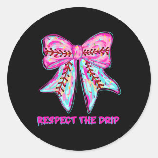 Sticker Rond Vendre Driver Ice Cream Driam Coquette Bow Mama Si