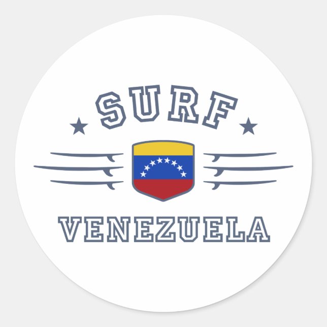 Sticker Rond Venezuela (Devant)