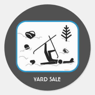 Sticker Rond Vente de triage