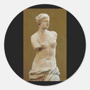 Sticker Rond Venus de Milo