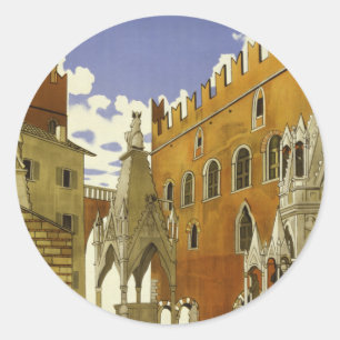 Sticker Rond Vérone