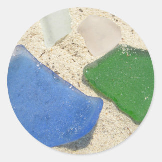 Sticker Rond verre marin 2