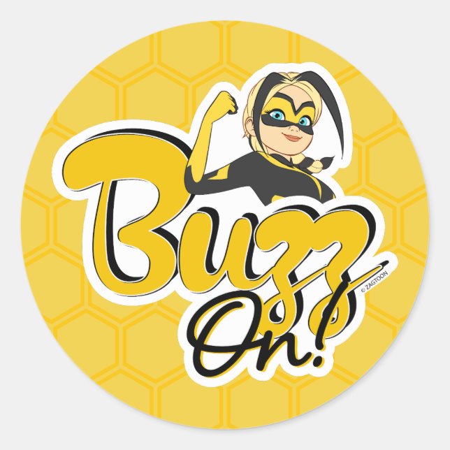 Sticker Rond Vesperia | Buzz On ! (Devant)