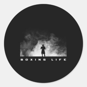 Sticker Rond Vêtements de boxe - Boxe 8